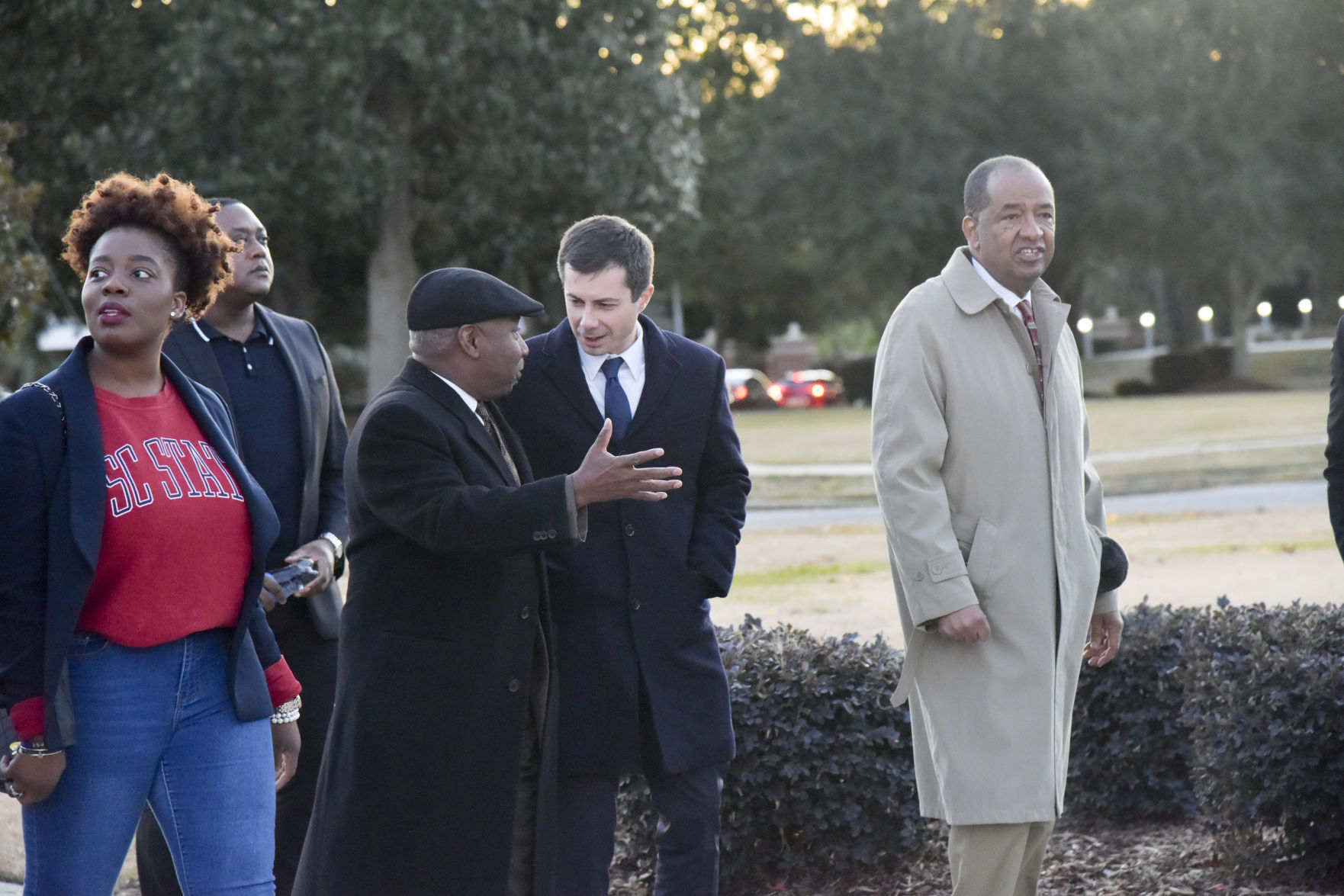 Mayor Pete tours S.C. State
